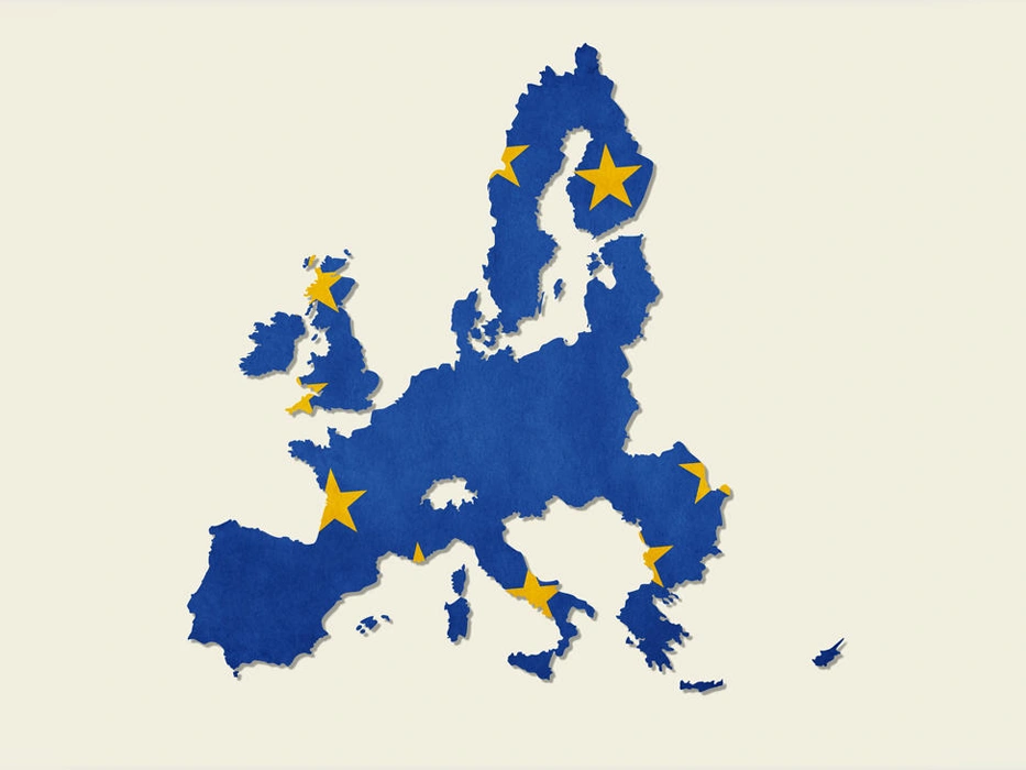 Karte der Europäischen Union. Foto von Pilwe @ DeviantArt